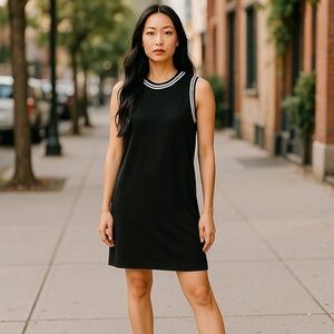 ELIZABETH AND JAMES, Tank Dress, Black Sz S